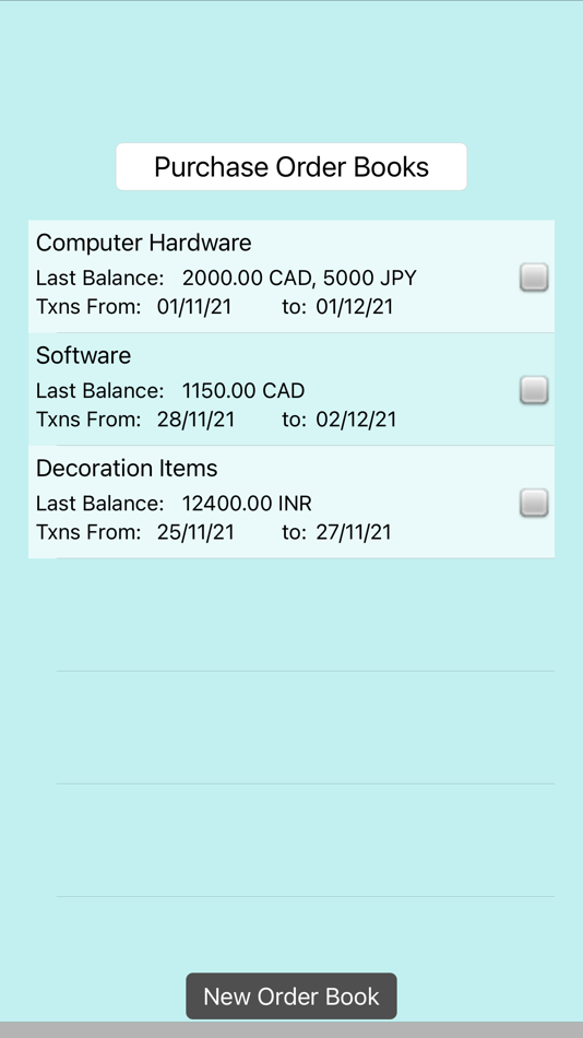 Pocket OrderBook - 1.1.1 - (iOS)
