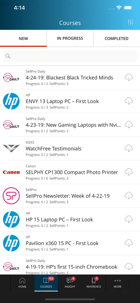 SellPro - mobile training