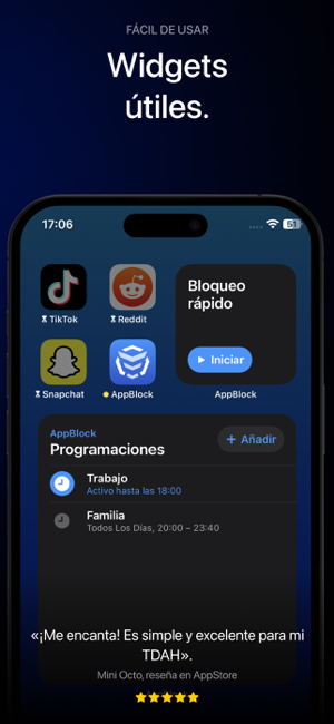 ‎AppBlock - Bloquea apps y webs Screenshot