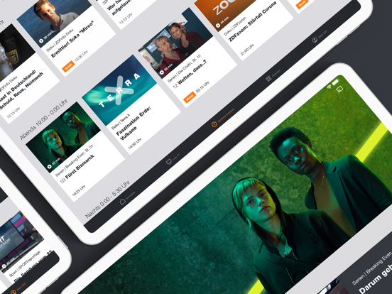 ZDFmediathek iPad app afbeelding 2