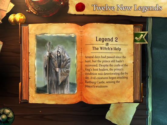 Legends of Andor iPad app afbeelding 2