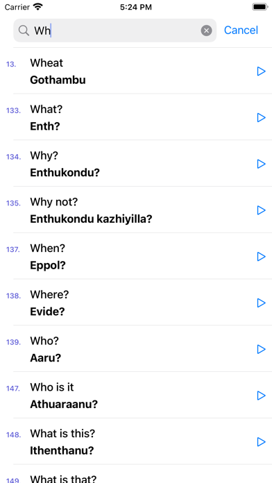 Learn Malayalam Language Screenshot