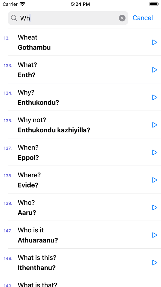 #8. Learn Malayalam Language (iOS) By: Agurchand Babu K S