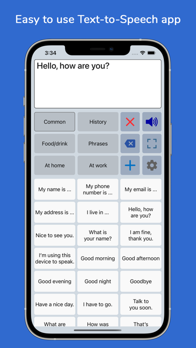 Speech Assistant AAC Screenshot