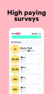 survey pop: make money fast! iphone screenshot 4