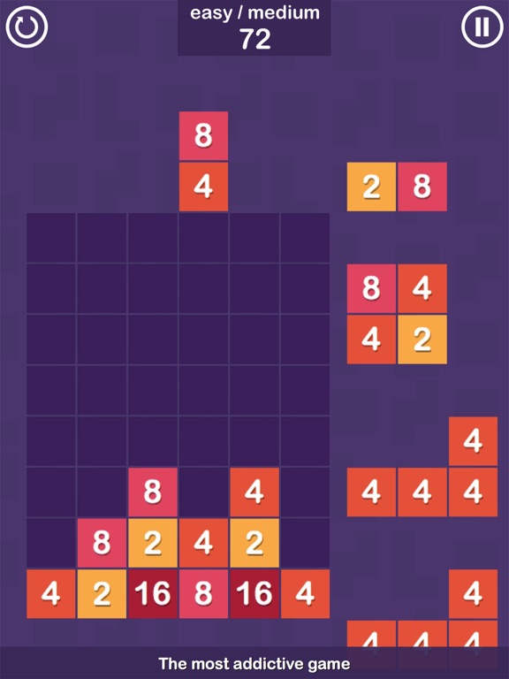 Screenshot #5 pour 2048 Tetro
