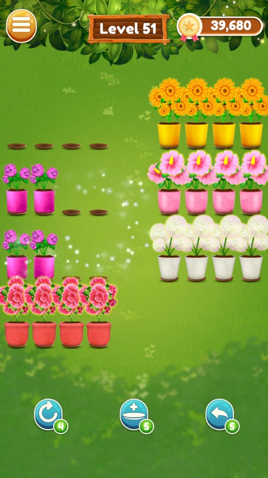 #10. Garden Sort (iOS) Podle: Phong Dinh