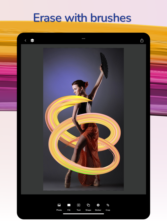 Photo Composer - Image Editor iPad screenshot 9 - Photo & Video app
