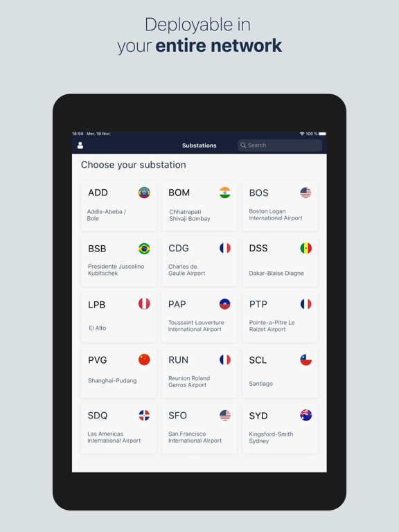 AGOA iPad screenshot 2 - Productivity app