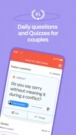 Game screenshot Kuizu - app for couples mod apk