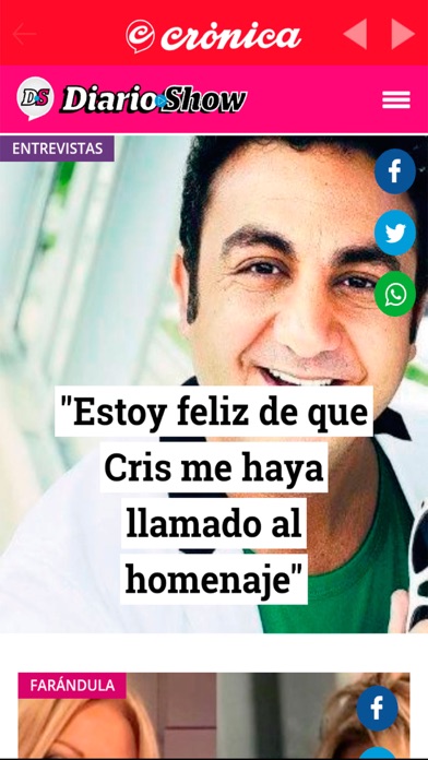 Diario Crónica Screenshot