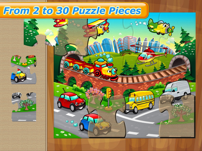 Cars Puzzle Games for Kids