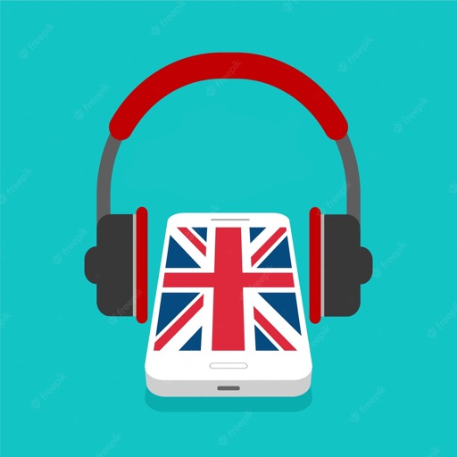 English Podcast Listening Icon