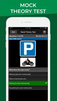 motorcycle theory test uk 2023 iphone screenshot 2