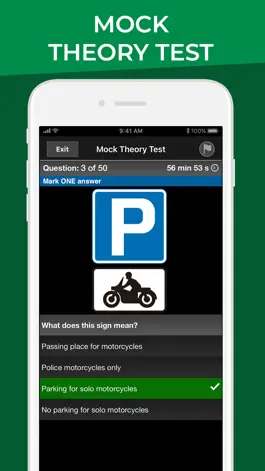 Game screenshot Motorcycle Theory Test UK 2023 apk