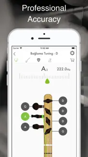 saz tuner - baglama akort app iphone screenshot 1