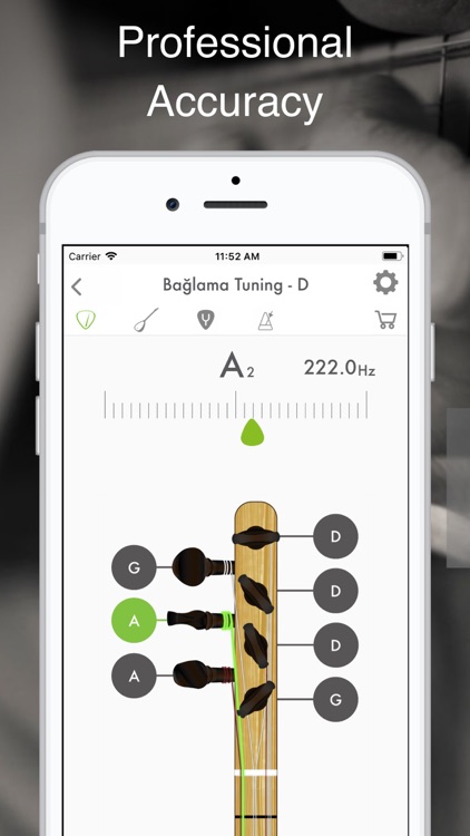 Saz Tuner - Baglama Akort App