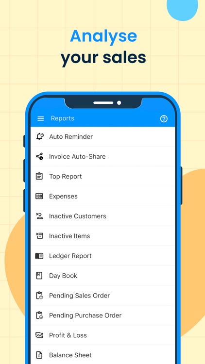 Biz Analyst App for Tally User
