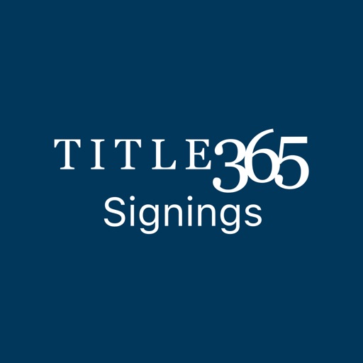 Title365 Signings iOS App