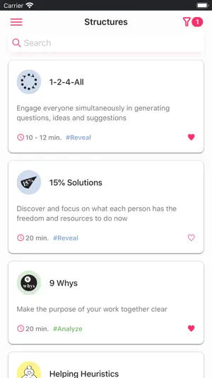 Liberating Structures screenshot 1