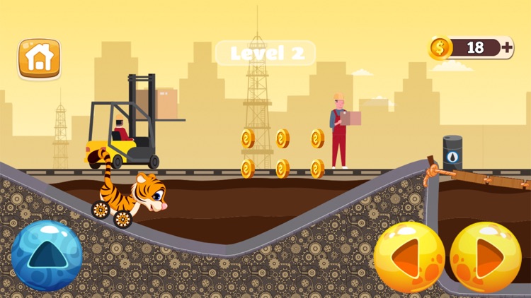 Animal Car Racing - Hill Climb screenshot-6