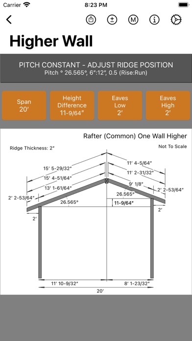 RoofCalc - Roofing Calculator Screenshot