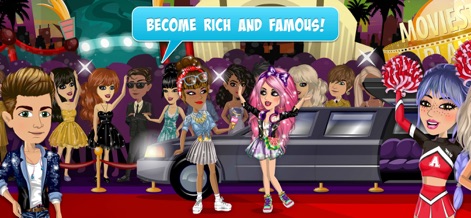 MovieStarPlanet: Classic - Cet outil met en scène l'excitation de la notoriété avec des arrivées spectaculaires en limousine et la promesse stimulante de devenir riche et célèbre dans le jeu.