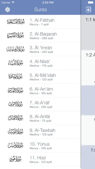 Скриншот Memorize - Explore The Quran на iPhone 3