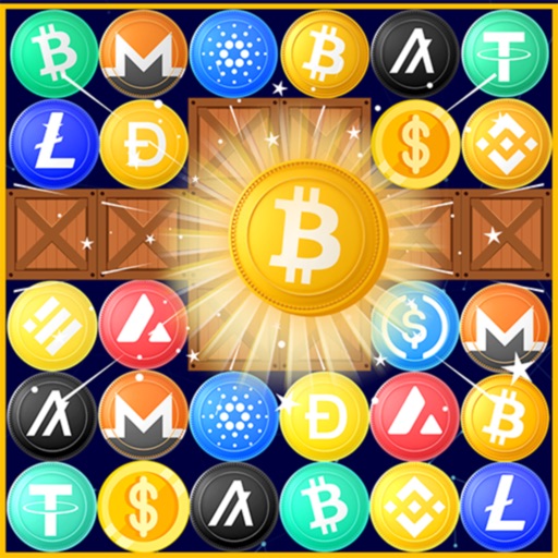 Pop it Crypto Coins Blast Game icon