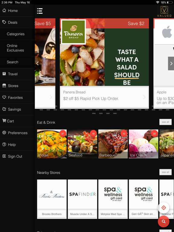 Valued iPad screenshot 5 - Shopping app
