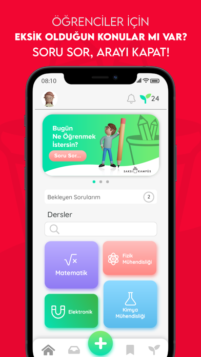 Saksı Kampüs – Soru Çözüm Screenshot