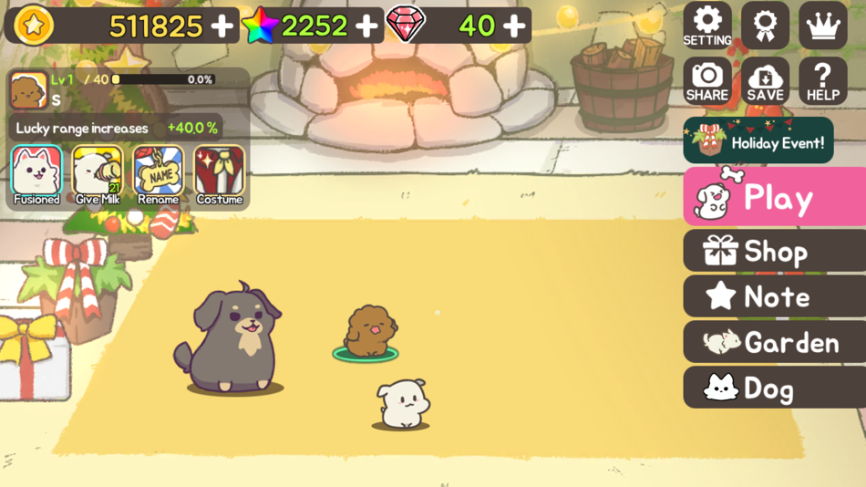 #5. FeeDog - Raising Puppy (iOS) By: QKINGGAMES