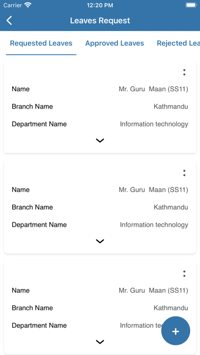 Smart Haajir Screenshot