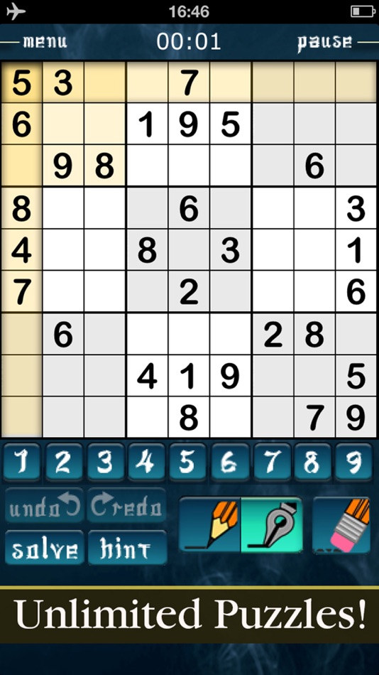 #2. Sudoku Magic Lite Puzzle Game (iOS) By: appChocolate