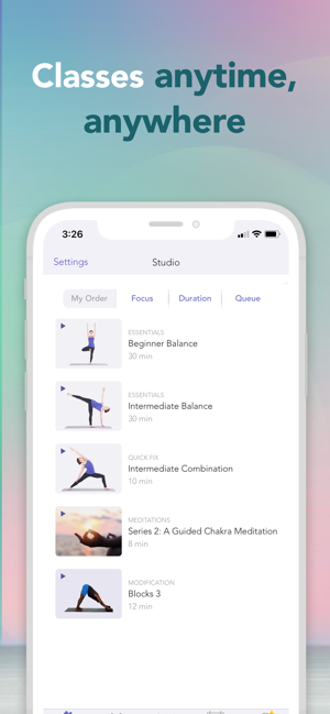 ‎Yoga Studio: Classes and Poses Screenshot