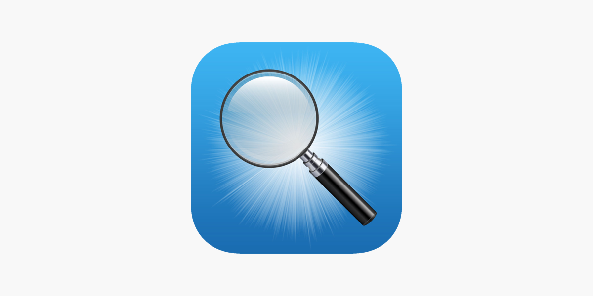 Magnifying glass ++ on the App Store