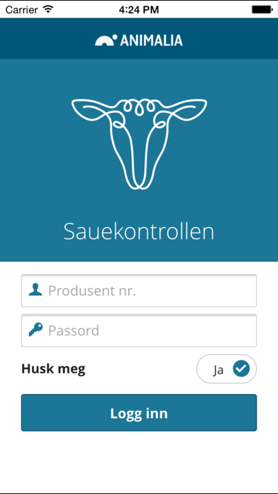 Sauekontrollen APP Screenshot