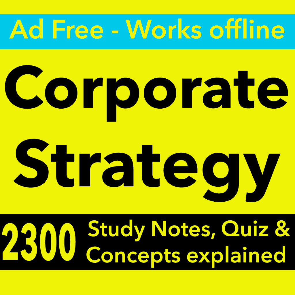 Get Corporate Strategy Exam Review for iOS, iPhone, iPad Aso Report