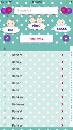 Bebek İsimleri screenshot 4