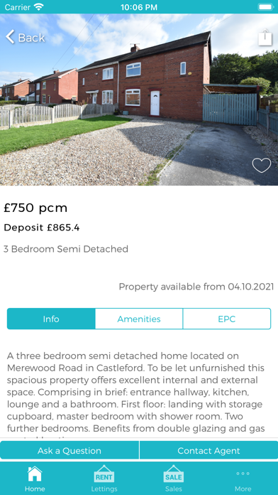 Tudor Sales and Lettings Screenshot