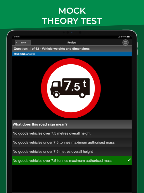 Screenshot #5 pour LGV Theory Test UK 2023