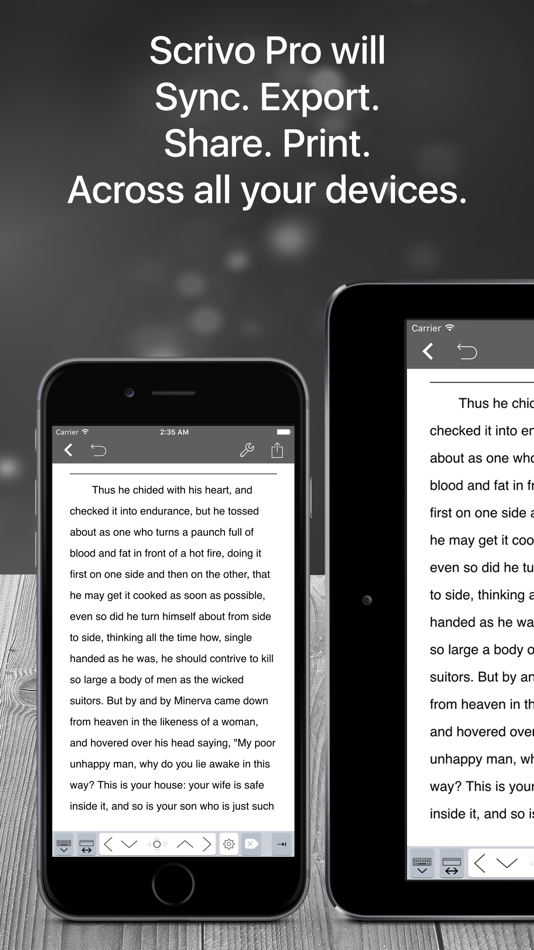 #5. Scrivener Companion - Scrivo 3 (iOS) 由: Kairoos Solutions SL
