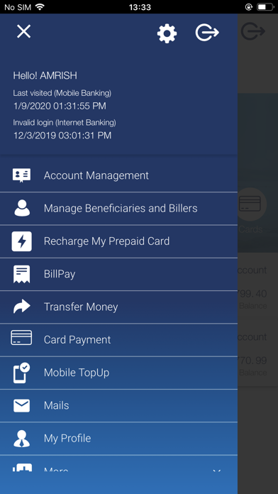 Screenshot #2 pour SBM Mobile Banking