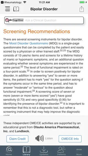 Psychiatric Disorders screenshot 4