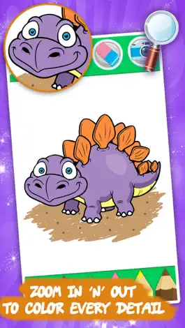 Game screenshot Best coloring book : Dinosaurs mod apk