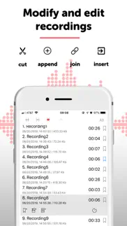 How to cancel & delete alon dictaphone-voice recorder 1