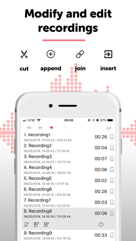 Alon Dictaphone-Voice Recorder screenshot 4 of 7