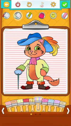 Kitty Cat Coloring Pages screenshot 3