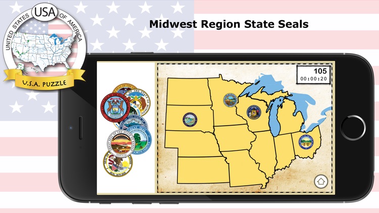 USA Puzzle • Geography screenshot-4
