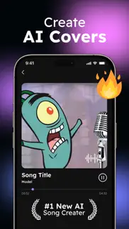 ai cover & ai songs: singer ai iphone screenshot 1